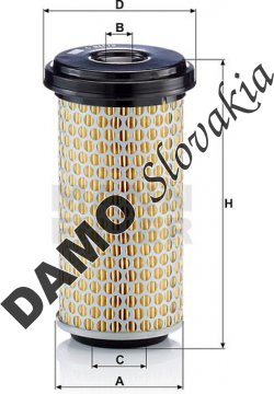Vzduchový filter MANN FILTER C 940/2