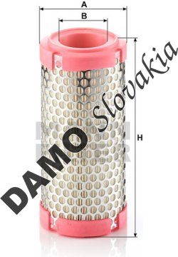 Vzduchový filter MANN FILTER C 944