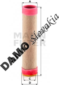 Poistný filter MANN FILTER CF 100