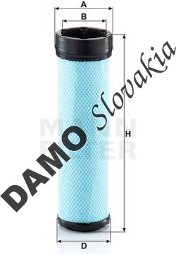 Poistný filter MANN FILTER CF 10 008