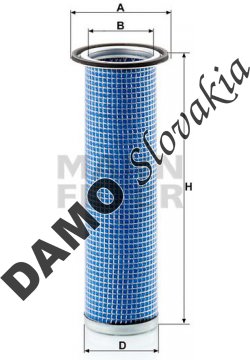 Poistný filter MANN FILTER CF 10 020 x