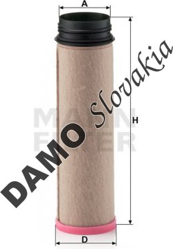 Poistný filter MANN FILTER CF 1260