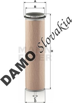 Poistný filter MANN FILTER CF 1300