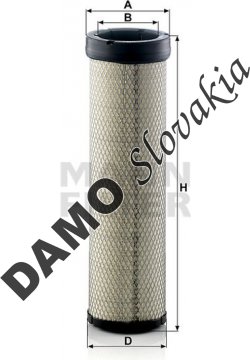 Poistný filter MANN FILTER CF 14 002
