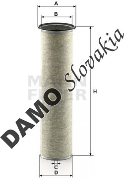 Poistný filter MANN FILTER CF 1500/1