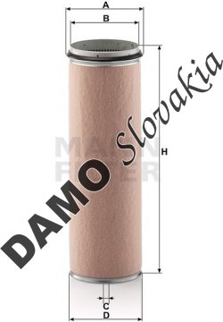 Poistný filter MANN FILTER CF 1600