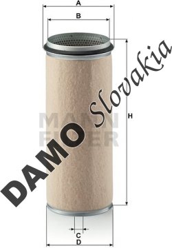 Poistný filter MANN FILTER CF 1610