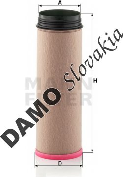 Poistný filter MANN FILTER CF 1640