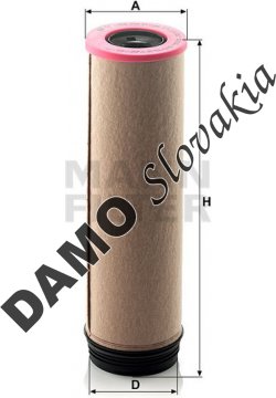 Poistný filter MANN FILTER CF 1650