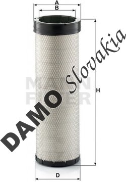 Poistný filter MANN FILTER CF 1720