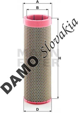 Poistný filter MANN FILTER CF 17 006