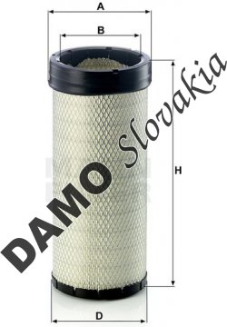 Poistný filter MANN FILTER CF 17 007