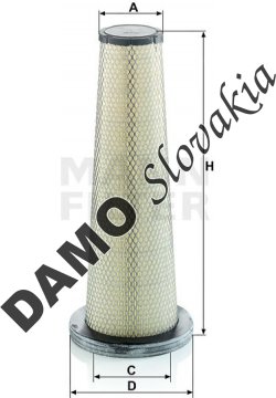 Poistný filter MANN FILTER CF 21 002