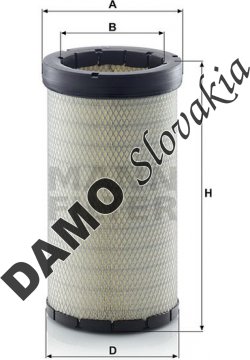 Poistný filter MANN FILTER CF 22 160