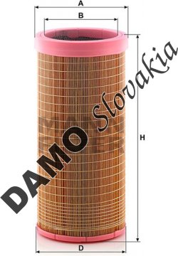 Poistný filter MANN FILTER CF 23 430/2