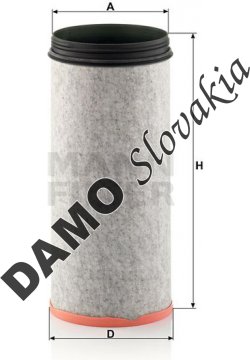 Poistný filter MANN FILTER CF 3300