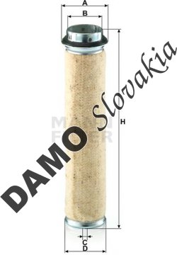 Poistný filter MANN FILTER CF 600