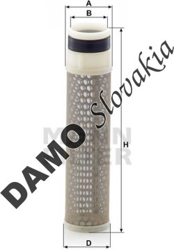 Poistný filter MANN FILTER CF 6001