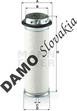 Poistný filter MANN FILTER CF 711