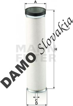 Poistný filter MANN FILTER CF 830