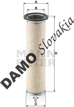 Poistný filter MANN FILTER CF 840