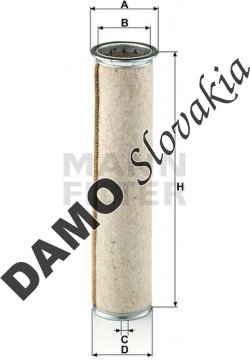 Poistný filter MANN FILTER CF 923