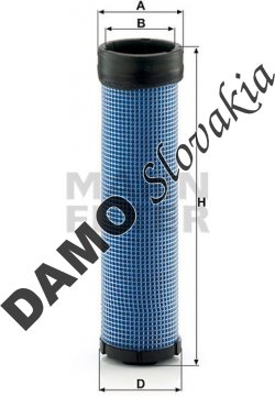 Poistný filter MANN FILTER CF 980/2