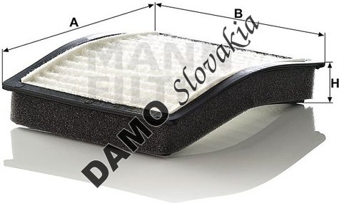 Kabínový filter MANN FILTER CU 1006-2