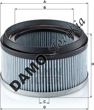 Kabínový filter MANN FILTER CU 1836