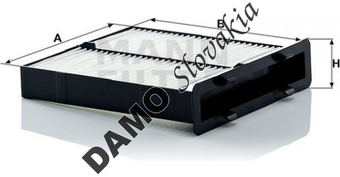 Kabínový filter MANN FILTER CU 21 004