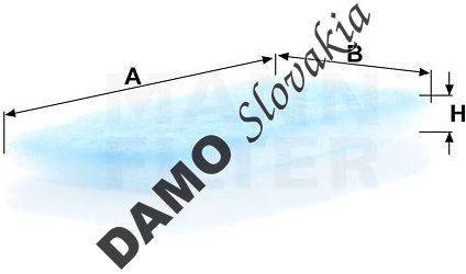 Kabínový filter MANN FILTER CU 22 017