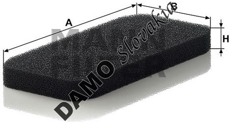 Kabínový filter MANN FILTER CU 2303