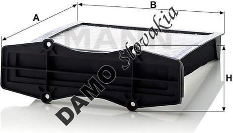 Kabínový filter MANN FILTER CU 2423