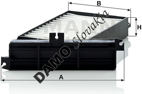 Kabínový filter MANN FILTER CU 2709