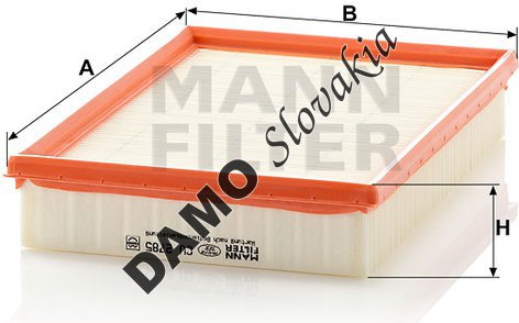 Kabínový filter MANN FILTER CU 2785