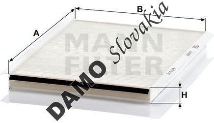 Kabínový filter MANN FILTER CU 2839