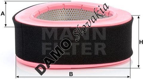Kabínový filter MANN FILTER CU 29 154/1