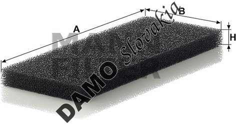 Kabínový filter MANN FILTER CU 3001