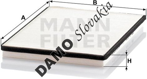 Kabínový filter MANN FILTER CU 3132
