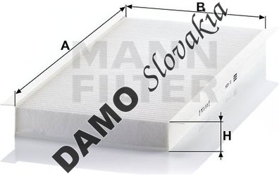 Kabínový filter MANN FILTER CU 4054