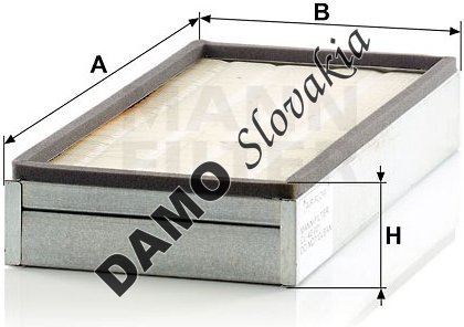 Kabínový filter MANN FILTER CU 40 001