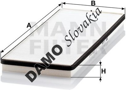 Kabínový filter MANN FILTER CU 4228