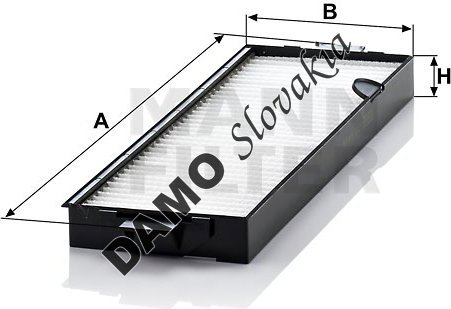 Kabínový filter MANN FILTER CU 4416