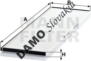 Kabínový filter MANN FILTER CU 4926