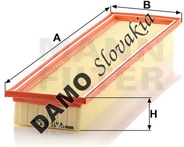 Kabínový filter MANN FILTER CU 57 218