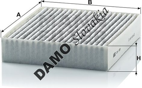 Kabínový filter MANN FILTER CUK 1830