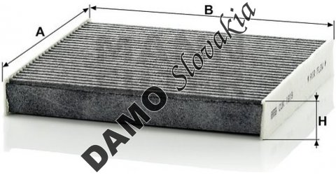 Kabínový filter MANN FILTER CUK 1919