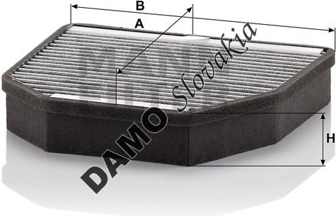 Kabínový filter MANN FILTER CUK 2241-2