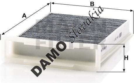 Kabínový filter MANN FILTER CUK 2317