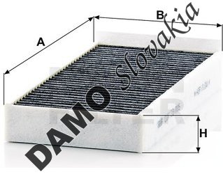 Kabínový filter MANN FILTER CUK 23 005-2